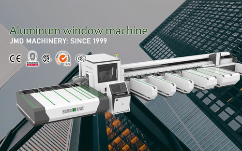 What is aluminum window machine