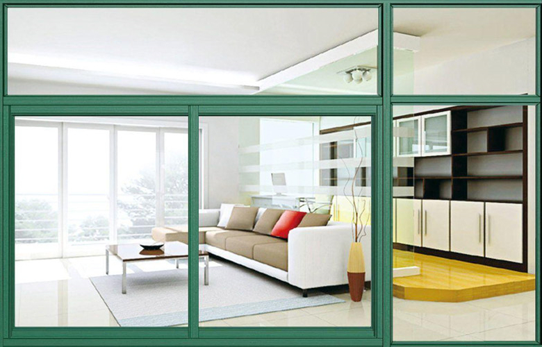 Alu-clad wood windows: Inward Swing Windows