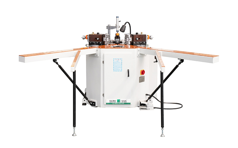 How to maintain the aluminum win-door corner crimping machine?