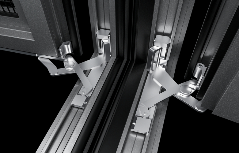 Aluminum windows