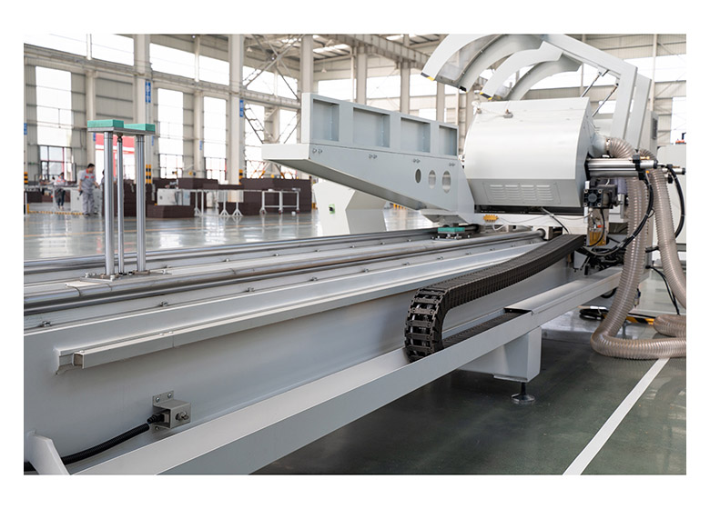 CNC Double-head Miter Precision Cutting Saw for Aluminum and PVC Profile