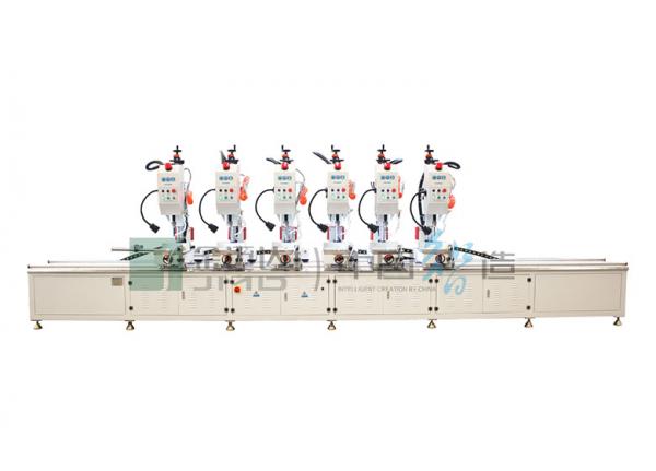 Aluminum Curtain Wall Multi Head Drilling Machine