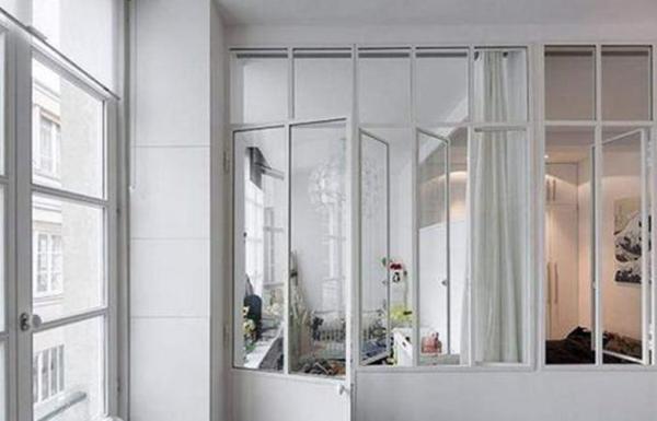 Aluminum hidden sash window