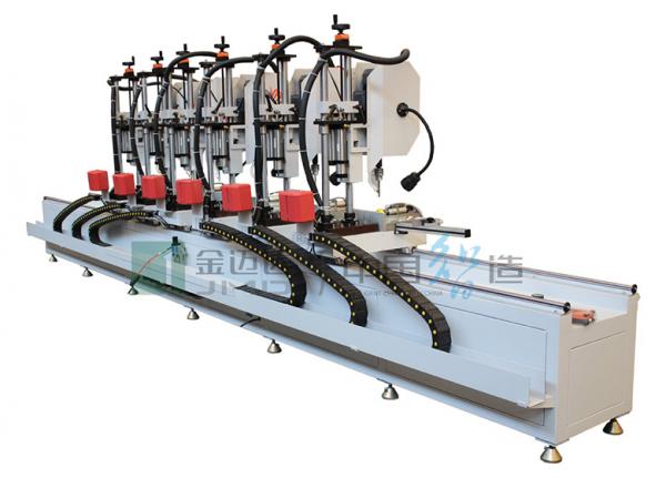 Aluminum Curtain Wall Multi Head Drilling Machine